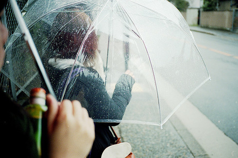 适合下雨天的句子伤感签名 单曲循环的歌词里全都是遗憾_QQ签名