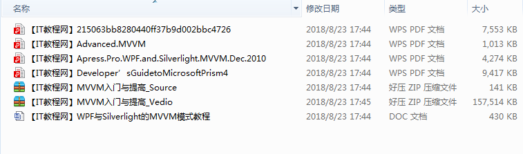 MVVM模式开发电子书+视频教程_NET教程