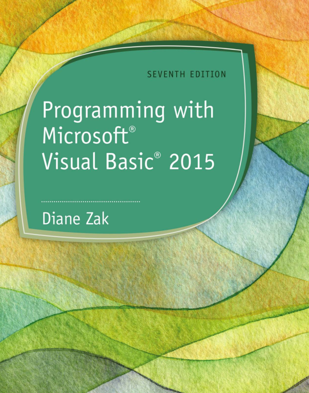 vb.net 影印版 vs2015_NET教程