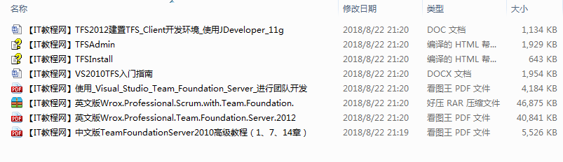 Team Foundation Server（TFS）文档资料合集_NET教程