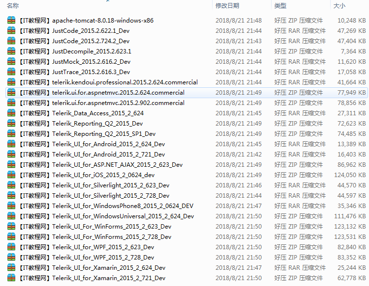 Telerik Controls 2015 Q2 开发版_NET教程