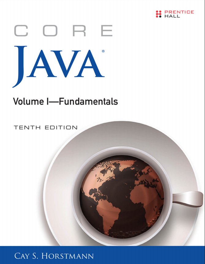 java核心技术：卷I（原书第十版）Core Java Volume I（10th Edition） 英文