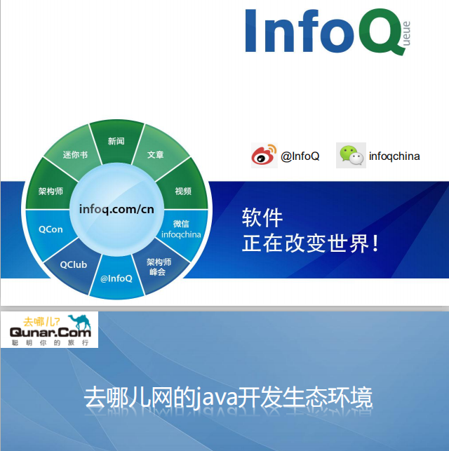 去哪儿网的java开发生态环境 中文PDF