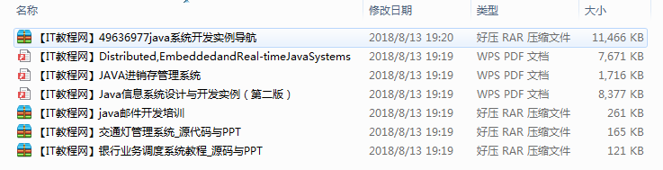 Java开发项目实战案例大全
