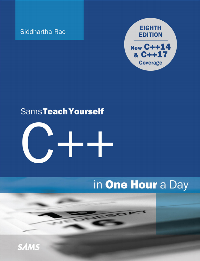 21天学通C++ 第8版 英文原版pdf