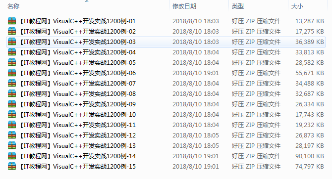 《Visual C++开发实战1200例》配套源码下载