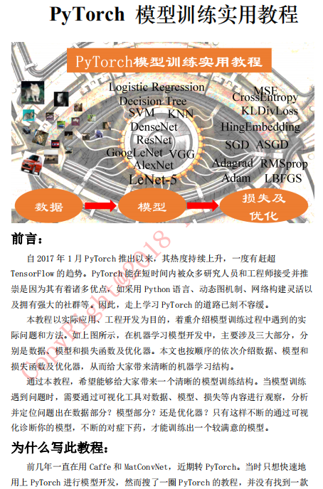 PyTorch模型训练最新实用教程 PDF_Python教程
