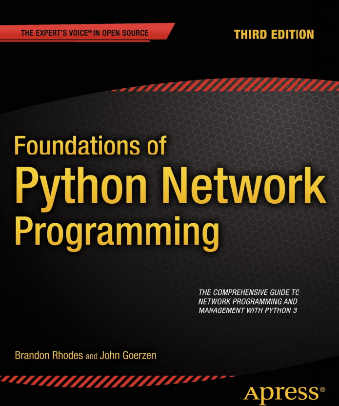 Python网络编程（第3版） （[美]布兰登·罗德） 官方 英文_Python教程