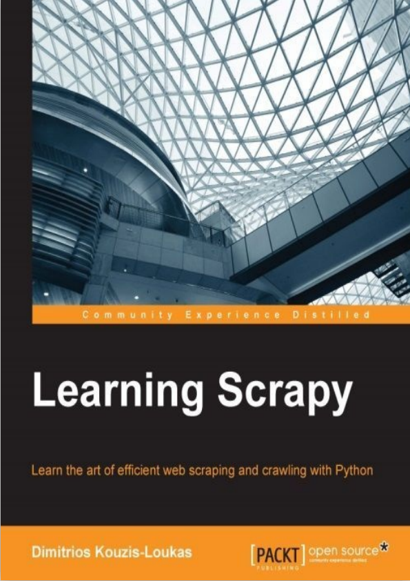 Python Scrapy爬虫框架学习（Learning Scrapy） 英文PDF_Python教程