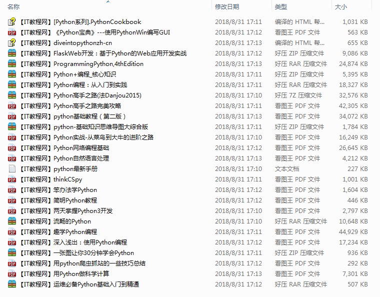 Python自学必备参考书_Python教程
